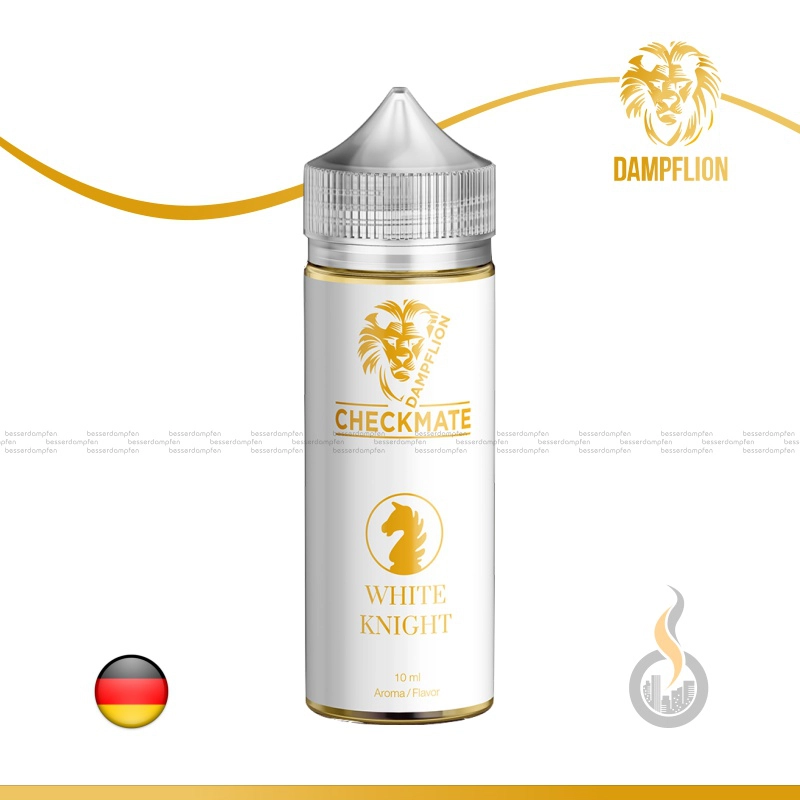 DAMPFLION CHECKMATE White Knight Aroma - 10 ml SW16188 Bild 1