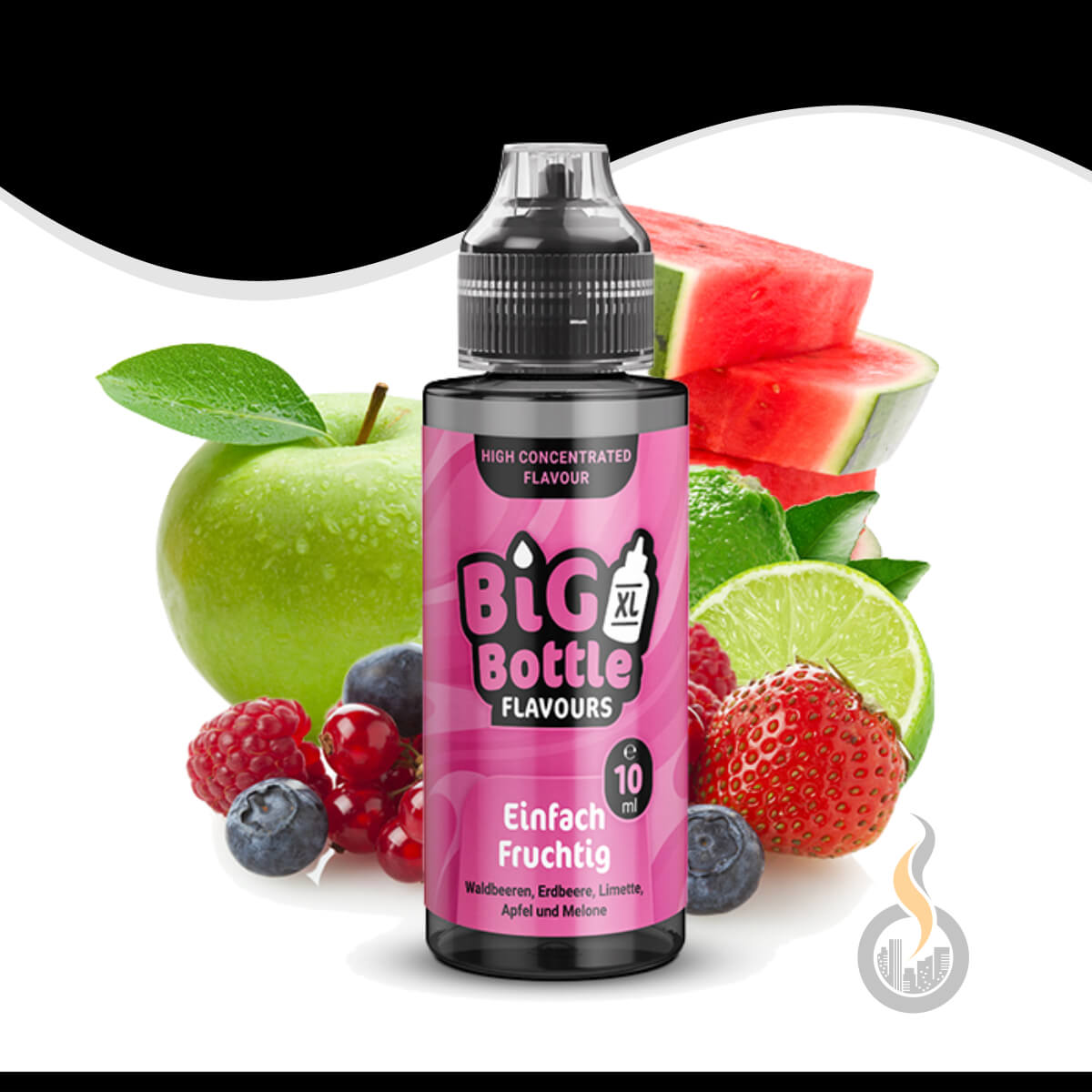 BIG BOTTLE FLAVOURS Einfach Fruchtig Aroma - 10 ml SW17886 Bild 1
